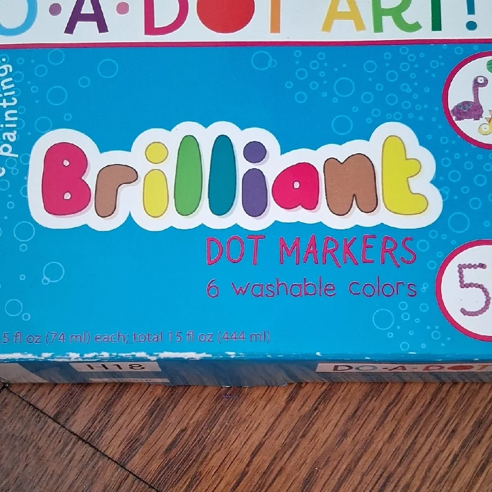 Brilliant Dot Markers Set - Multicolor